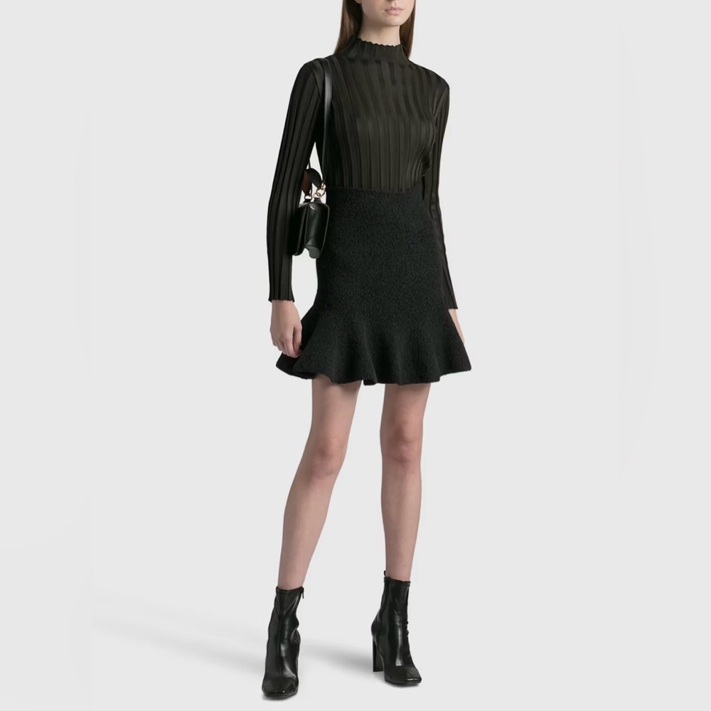 Free People knit flared skirt M